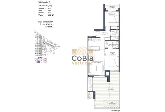 Neue Gebäude - Apartment - Los Alcazares - Serena Golf