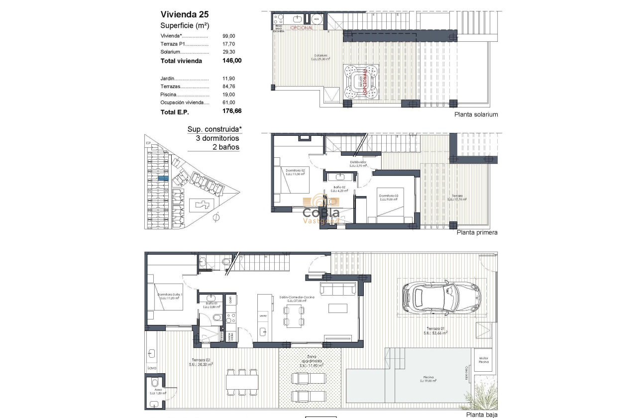 Nieuwbouw Woningen - Quad House - Los Alcazares - Serena Golf