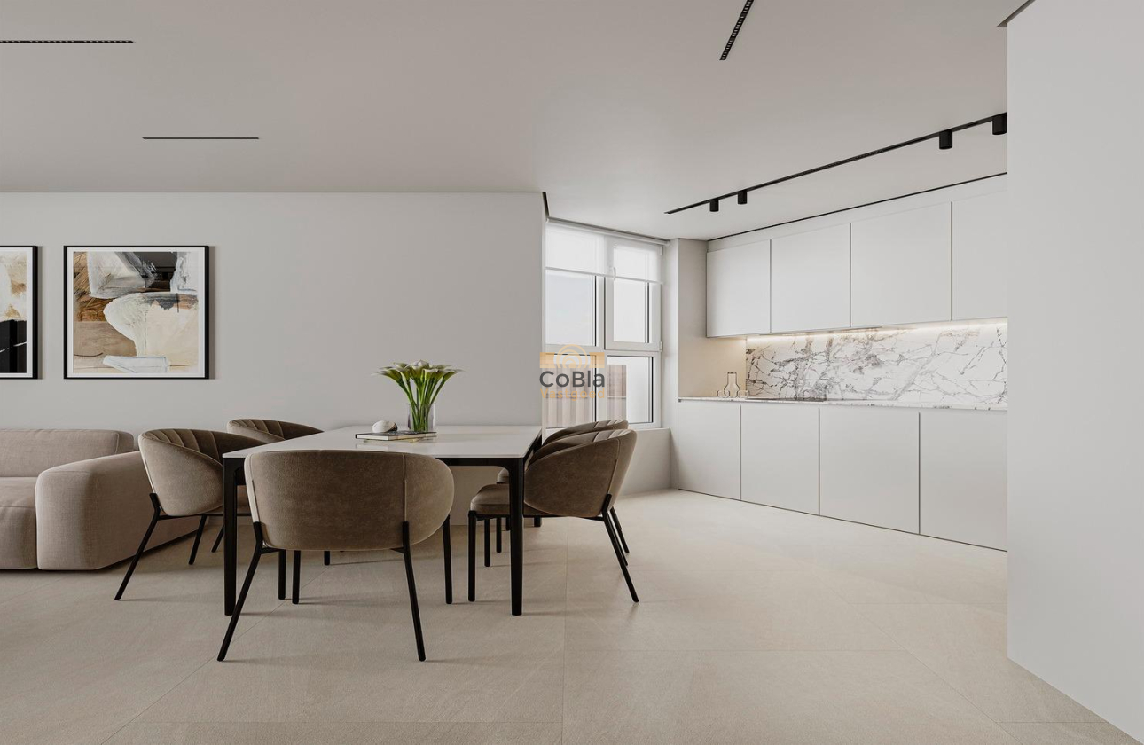 Nieuwbouw Woningen - Appartement - Calpe - Playa Cantal Roig