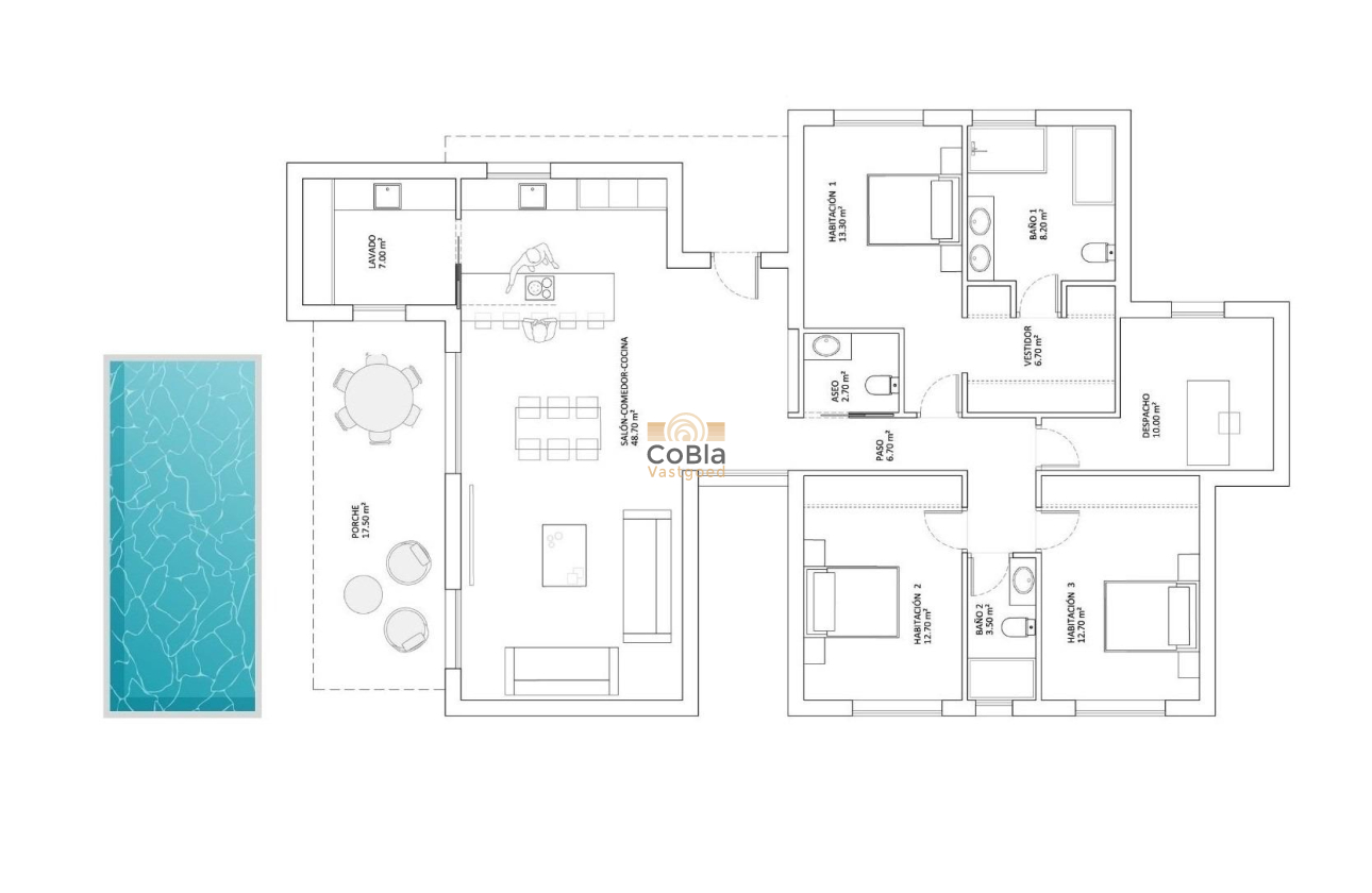 Nieuwbouw Woningen - Villa - Monforte del Cid - La Capitana