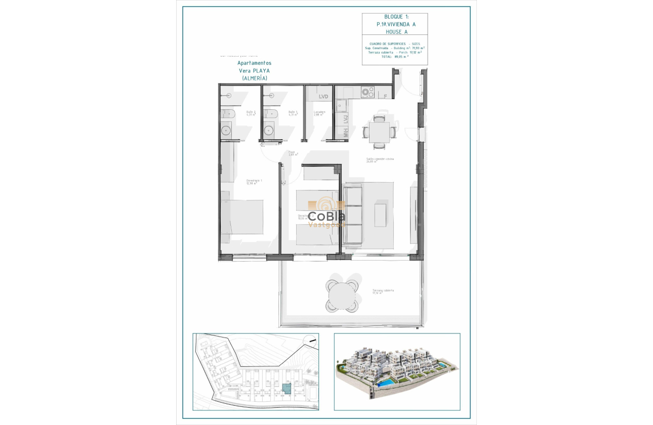 Nouvelle construction - Apartment - Vera - Pueblo Salinas