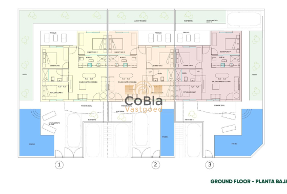 Nieuwbouw Woningen - Bungalow - Pilar de la Horadada - parques de Andromeda