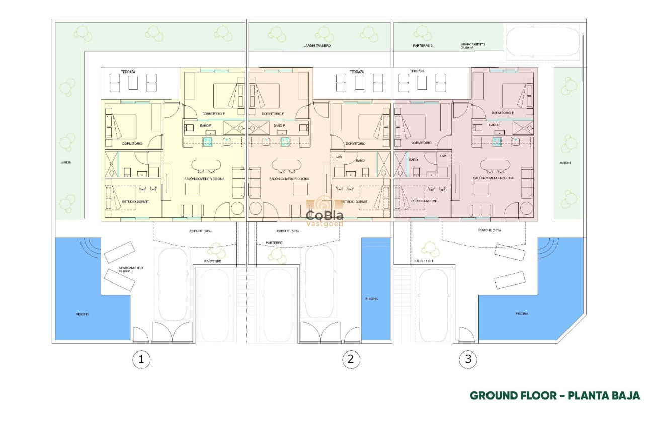 Nieuwbouw Woningen - Bungalow - Pilar de la Horadada - parques de Andromeda