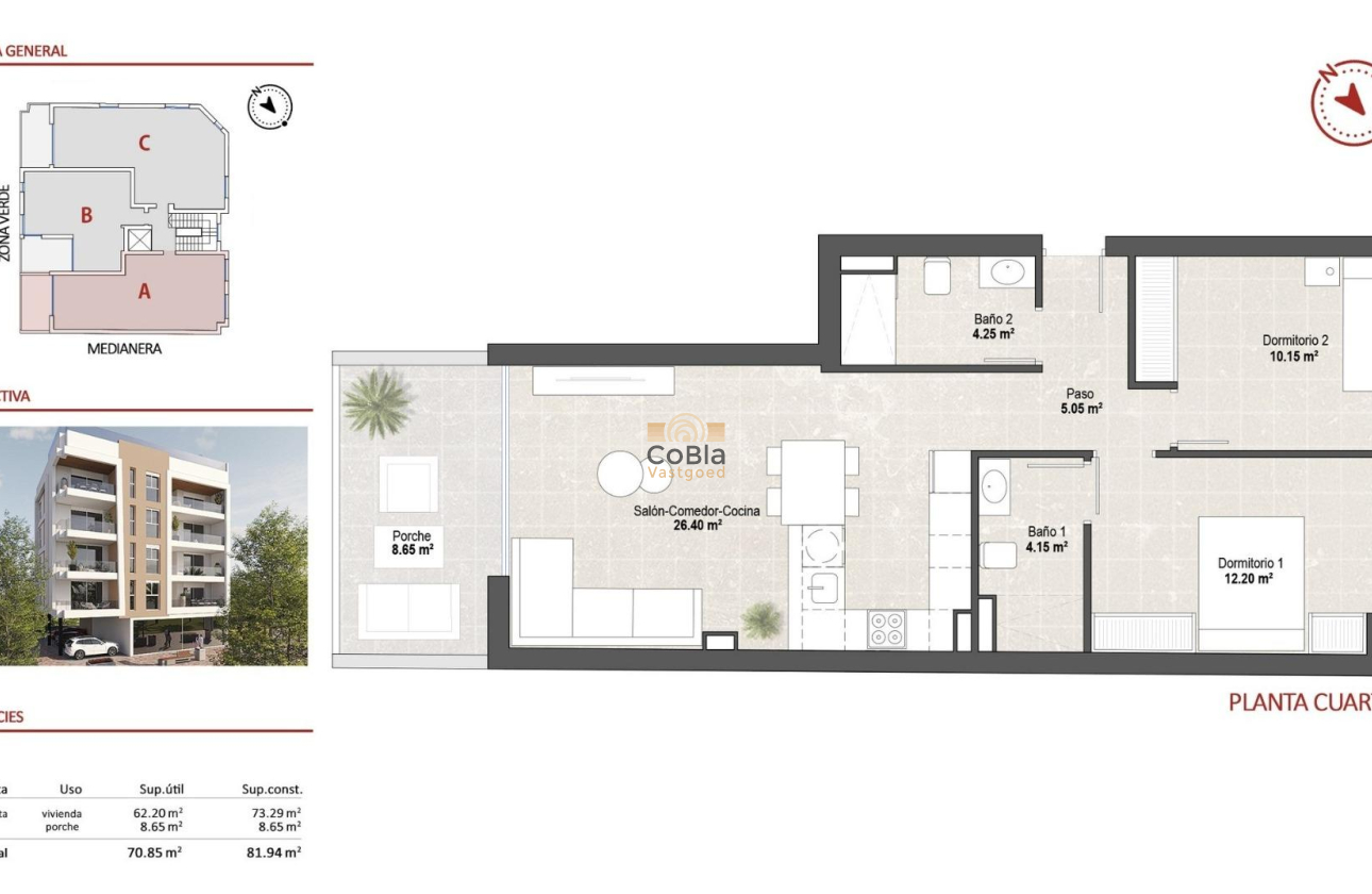 Nieuwbouw Woningen - Penthouse - San Pedro del Pinatar - Lo Pagan