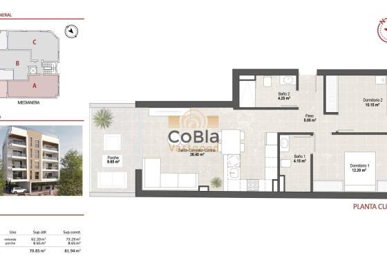 Nieuwbouw Woningen - Penthouse - San Pedro del Pinatar - Lo Pagan