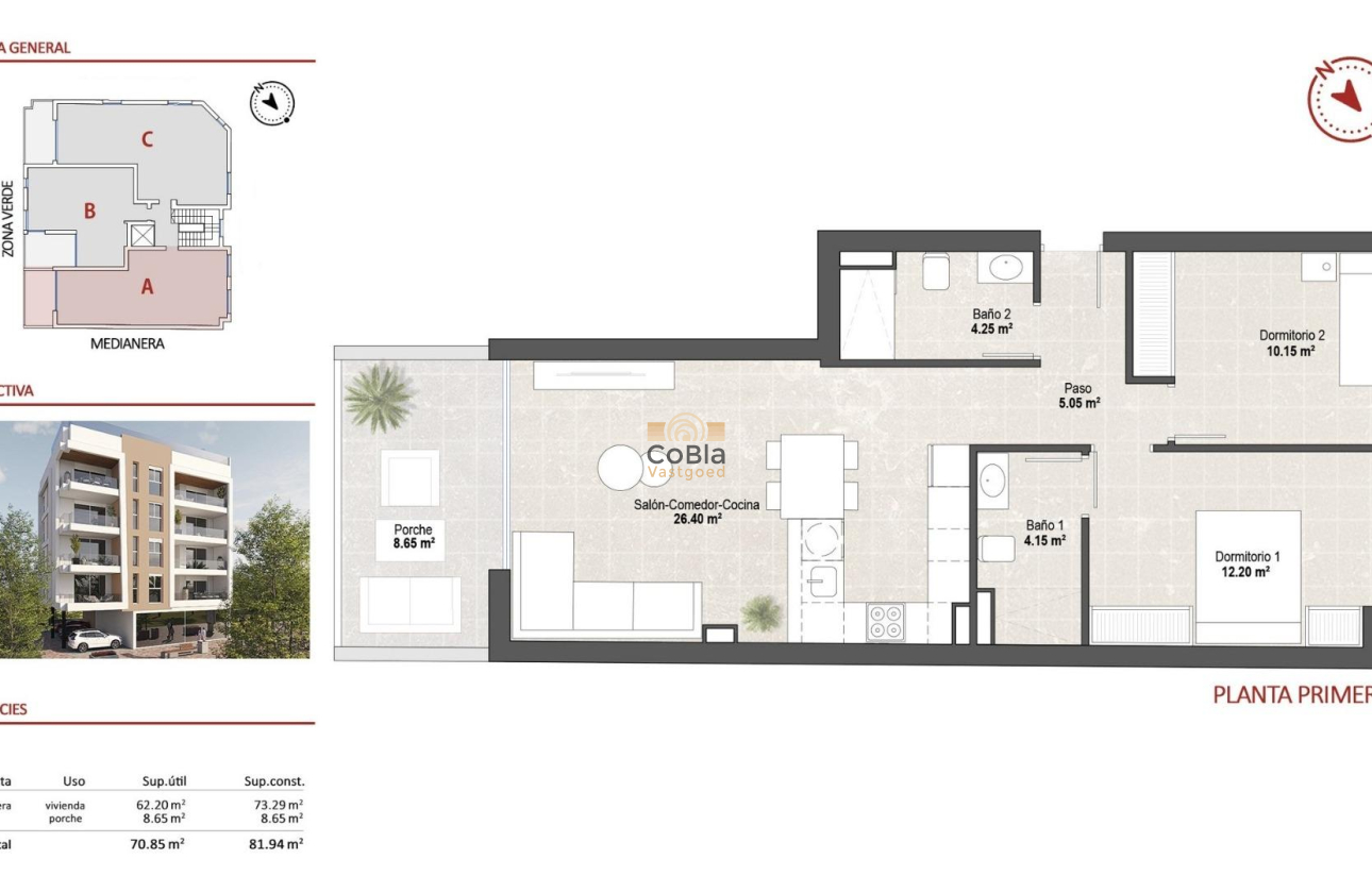 Nieuwbouw Woningen - Appartement - San Pedro del Pinatar - Lo Pagan