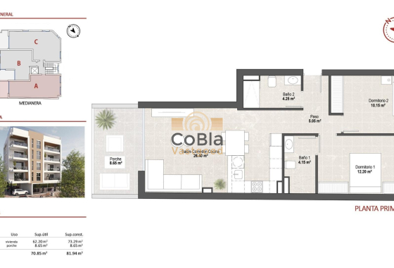 Nieuwbouw Woningen - Appartement - San Pedro del Pinatar - Lo Pagan