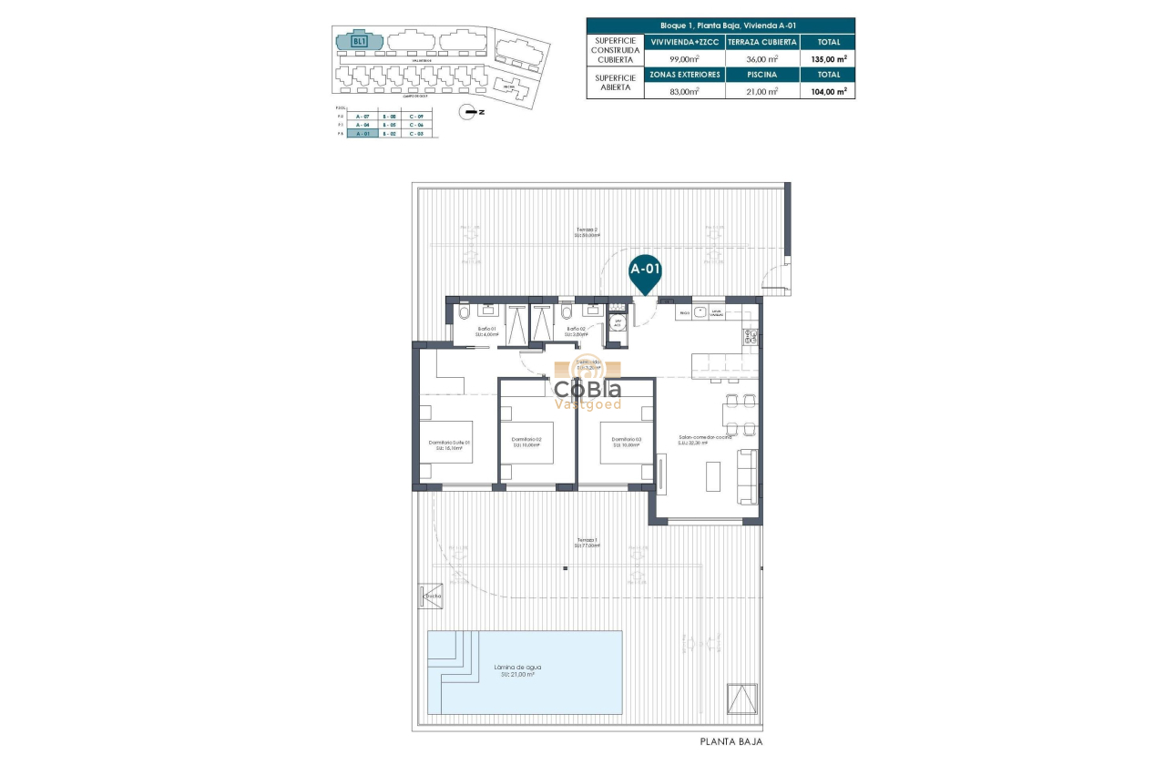 Nieuwbouw Woningen - Appartement - Los Alcazares - Serena Golf