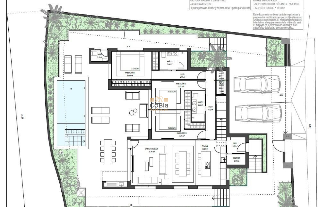 Nieuwbouw Woningen - Villa - Torre Pacheco - Santa Rosalía