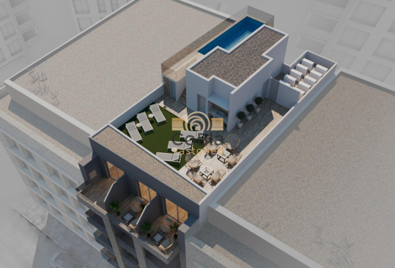 Nieuwbouw Woningen - Penthouse - Torrevieja - Playa de los Locos