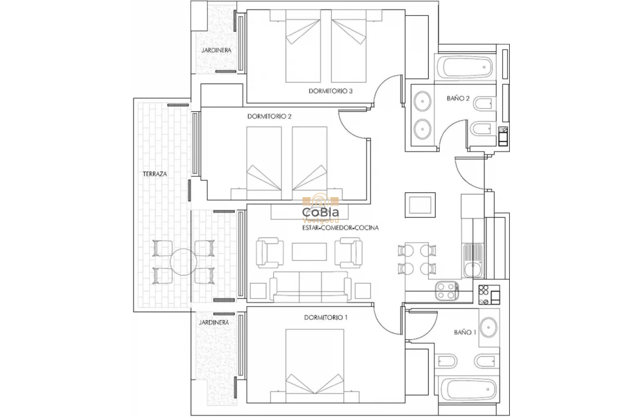 Neue Gebäude - Penthouse - Vera - Puerto del Rey