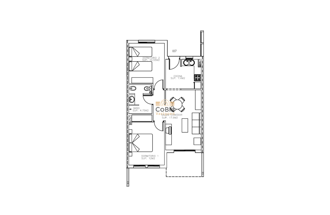 Nieuwbouw Woningen - Appartement - Aguilas - Collados