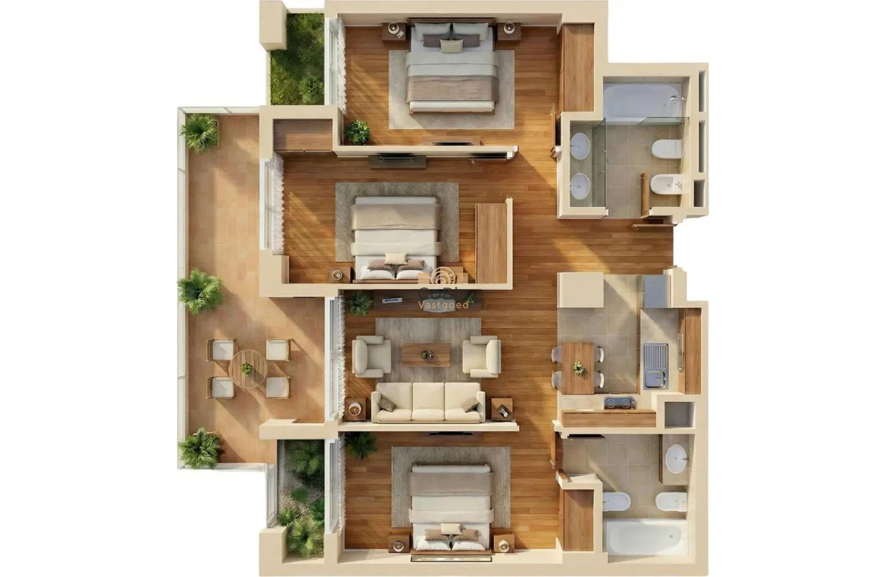 Nieuwbouw Woningen - Appartement - Vera - Puerto del Rey