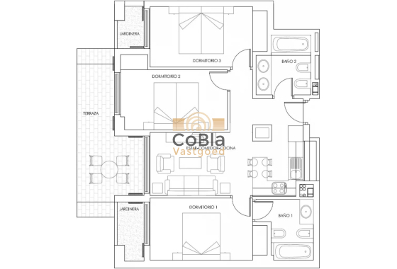 Nieuwbouw Woningen - Appartement - Vera - Puerto del Rey