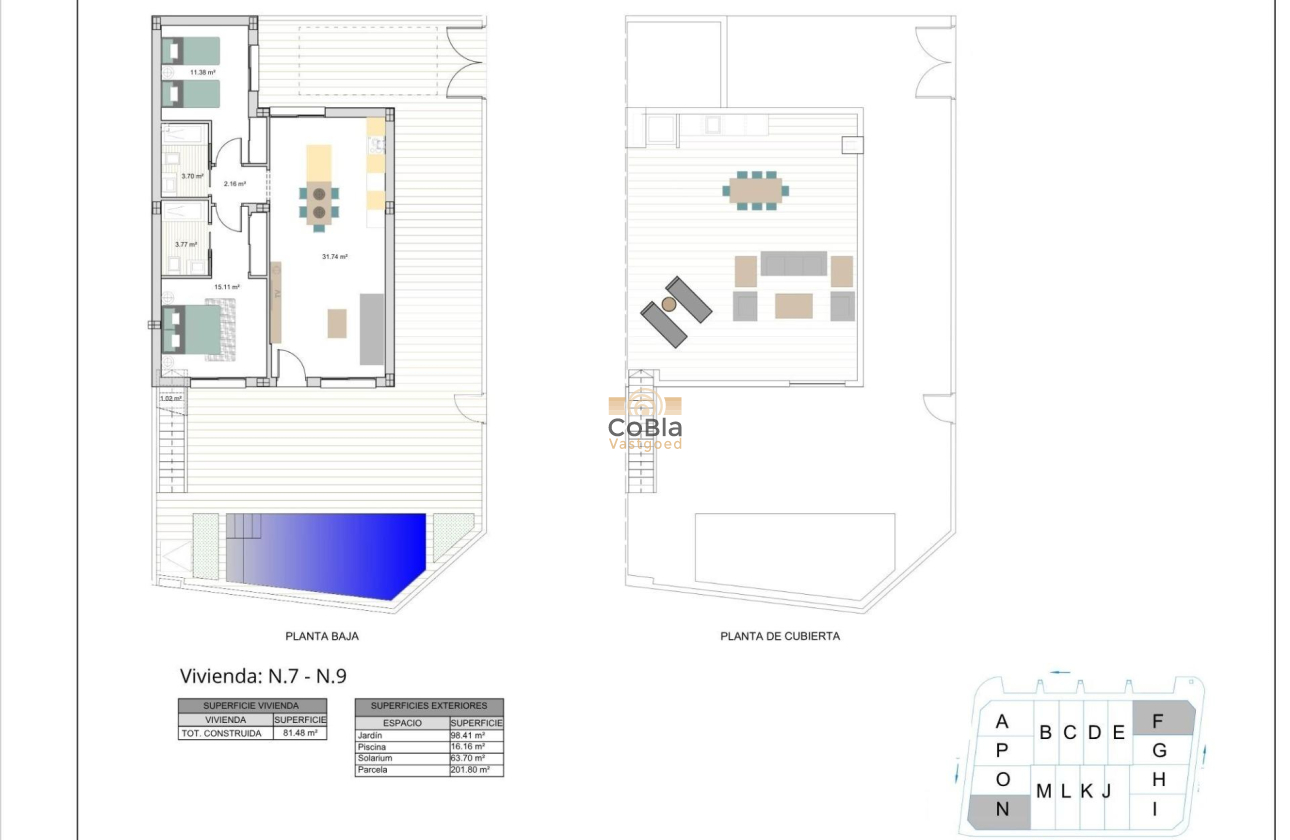 Nieuwbouw Woningen - Villa - Torre Pacheco - El Alba