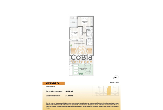 Nieuwbouw Woningen - Bungalow - San Pedro del Pinatar - El Salero