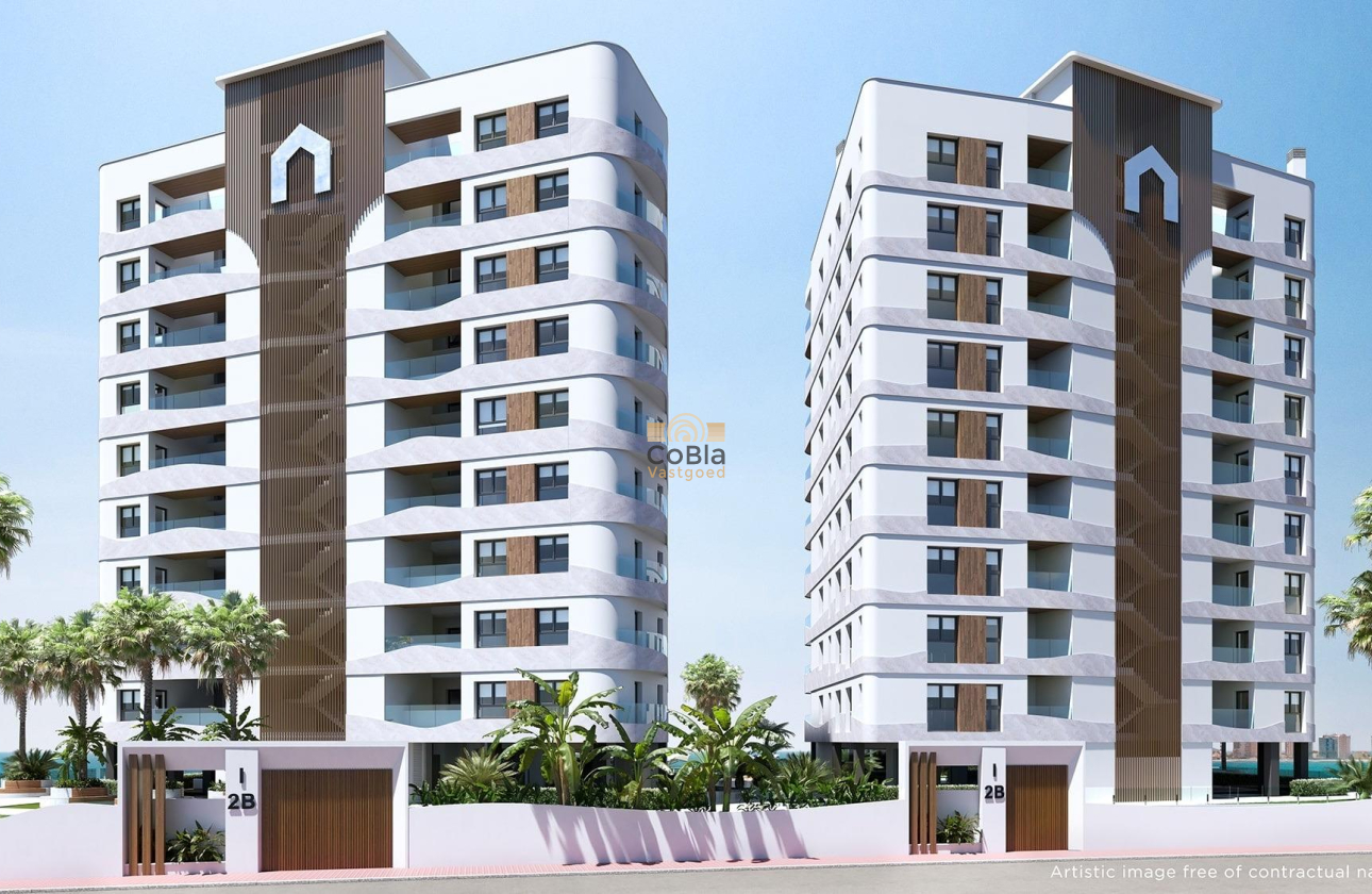 Nieuwbouw Woningen - Appartement - La Manga del Mar Menor - Veneziola