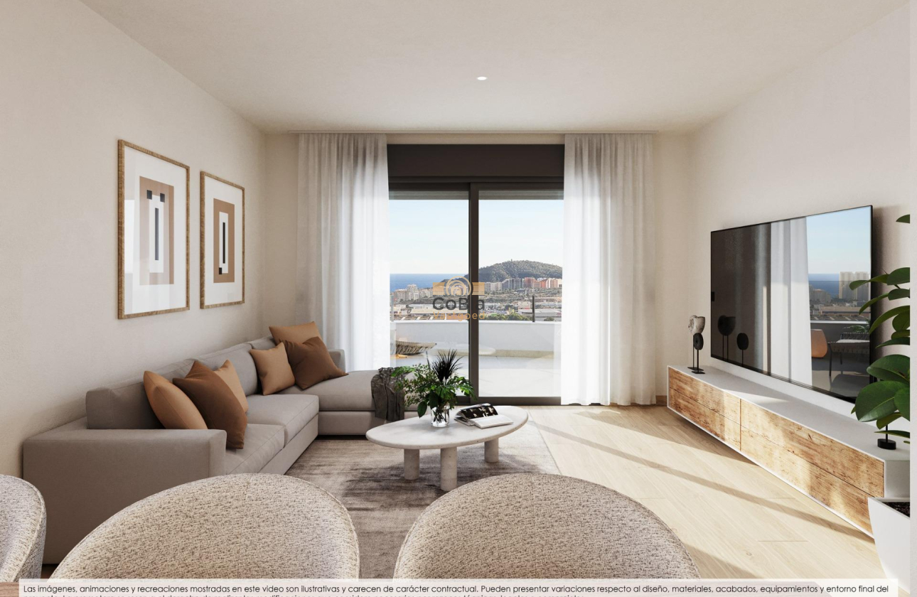 Nieuwbouw Woningen - Appartement - Finestrat - Campana Garden