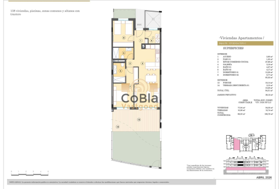 Nieuwbouw Woningen - Appartement - Finestrat - Campana Garden