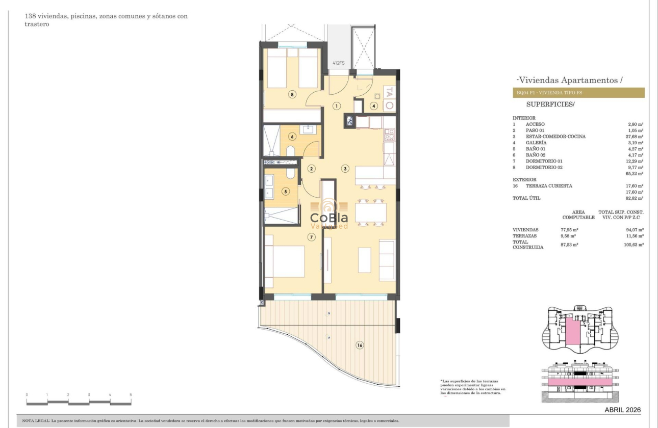 Nieuwbouw Woningen - Appartement - Finestrat - Campana Garden