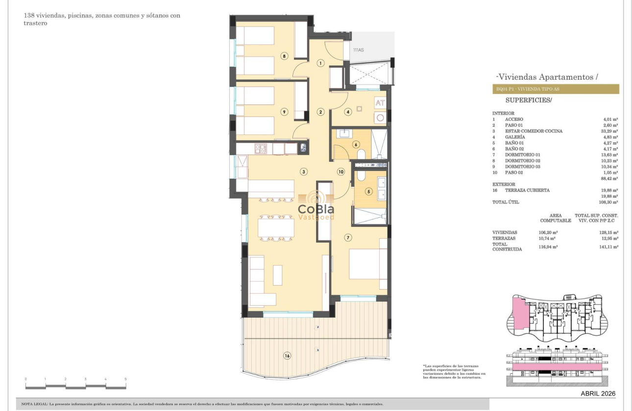 Nieuwbouw Woningen - Appartement - Finestrat - Campana Garden
