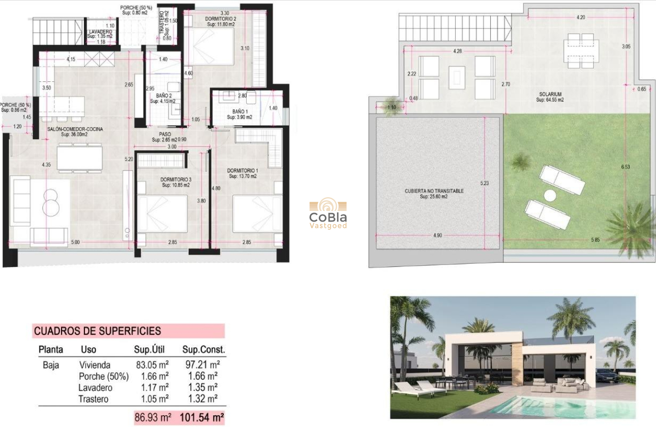 Nieuwbouw Woningen - Villa - Alhama De Murcia - Condado De Alhama