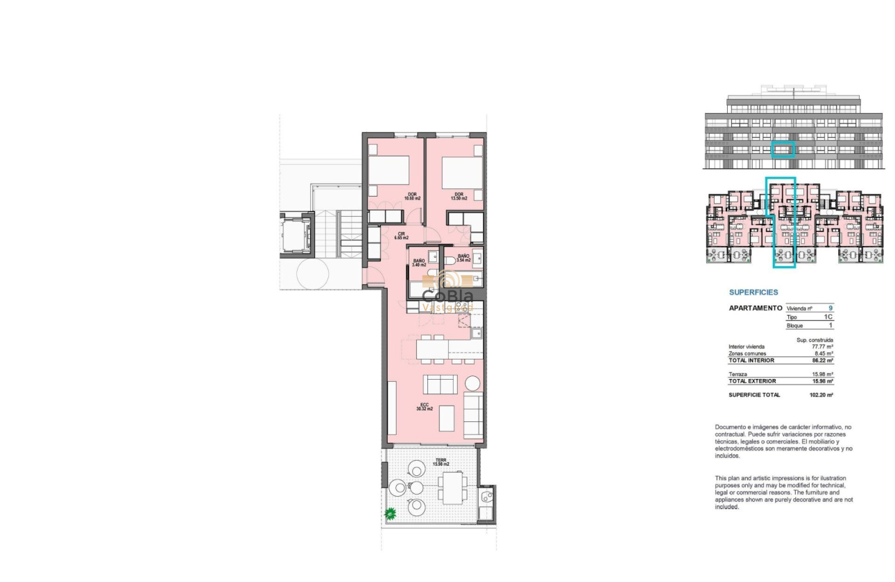 Nieuwbouw Woningen - Appartement - Torre Pacheco - Santa Rosalía