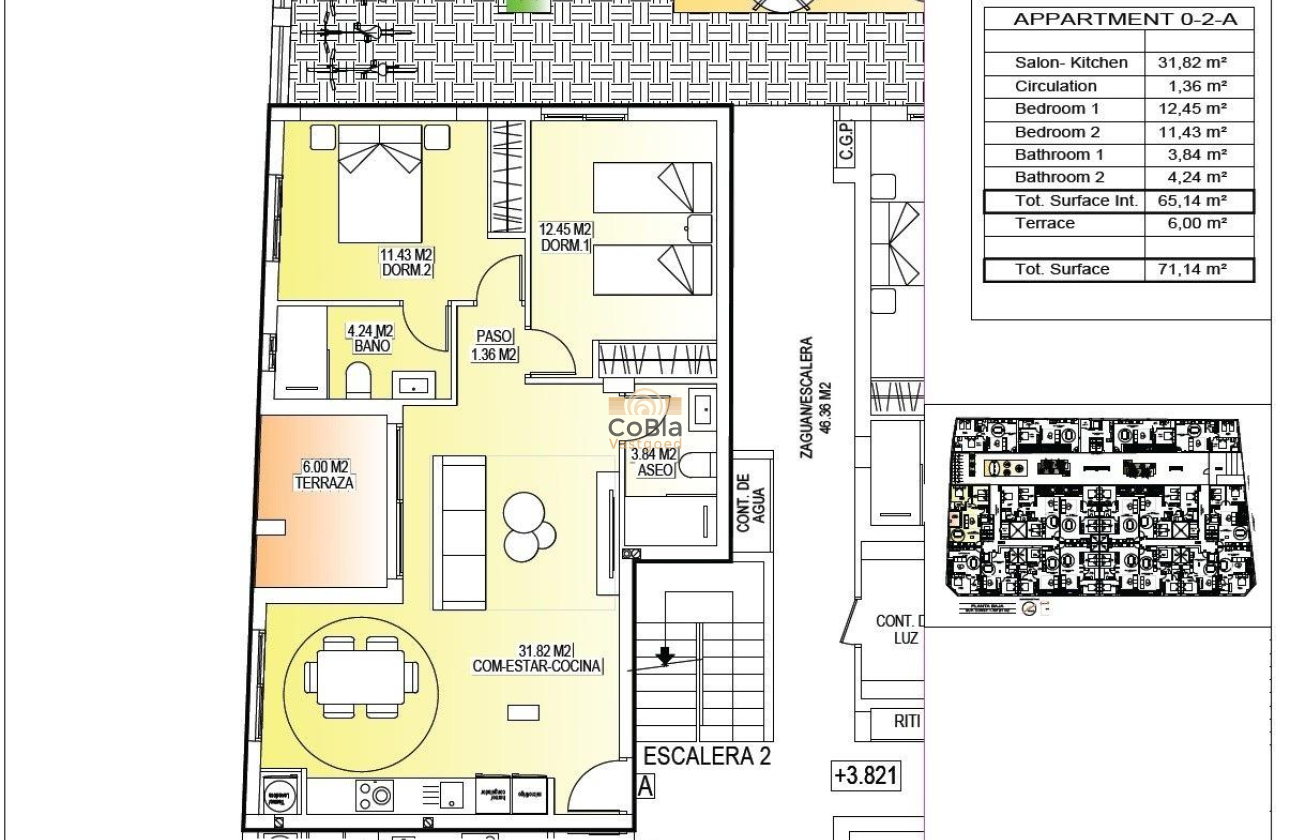 Nieuwbouw Woningen - Appartement - San Miguel de Salinas - Pueblo