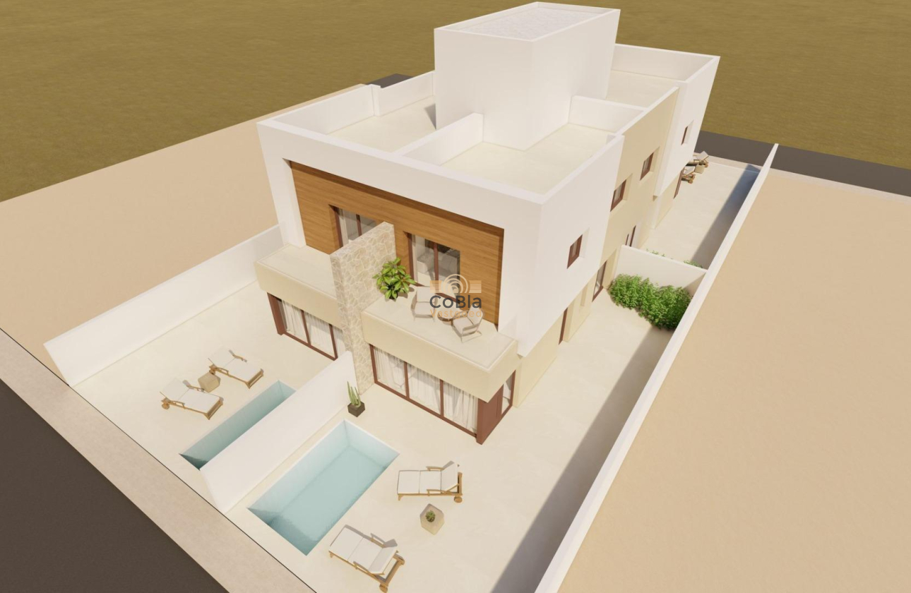 Nieuwbouw Woningen - Quad House - San Javier - pueblo