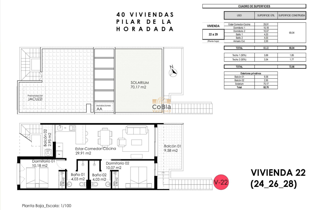 Nieuwbouw Woningen - Bungalow - Pilar de la Horadada - pueblo