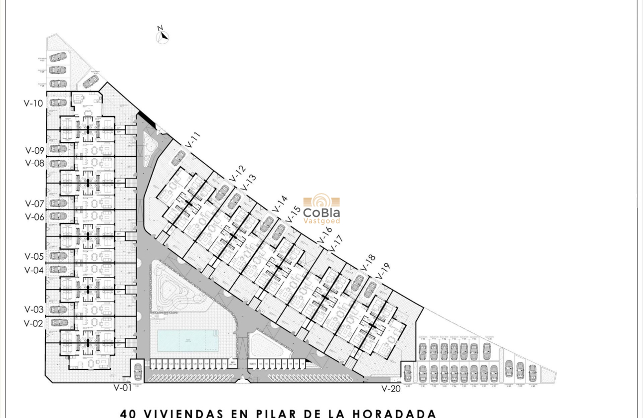 Nieuwbouw Woningen - Bungalow - Pilar de la Horadada - pueblo
