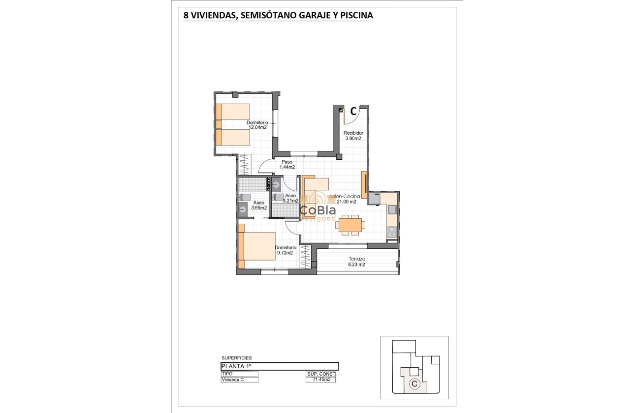Nieuwbouw Woningen - Appartement - San Pedro del Pinatar - Lo Pagan