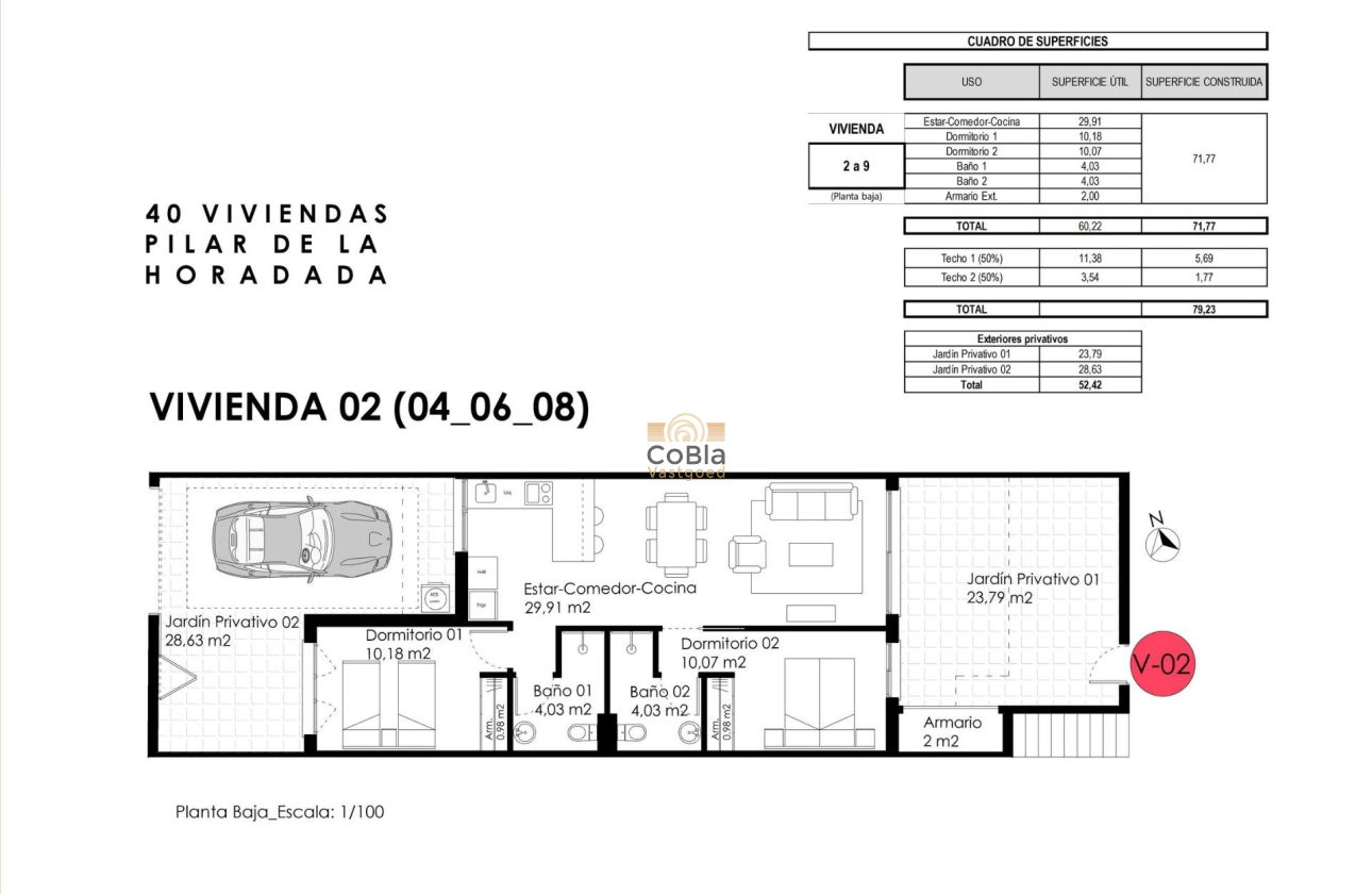 Nieuwbouw Woningen - Bungalow - Pilar de la Horadada - pueblo