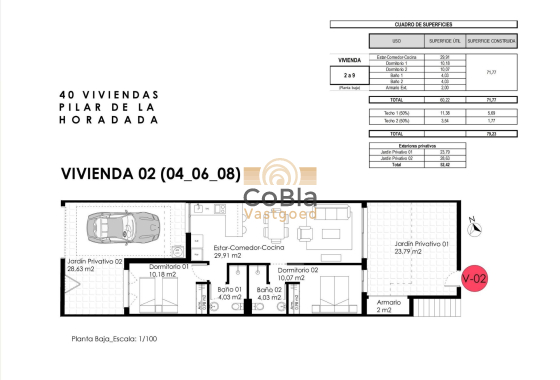 Nieuwbouw Woningen - Bungalow - Pilar de la Horadada - pueblo