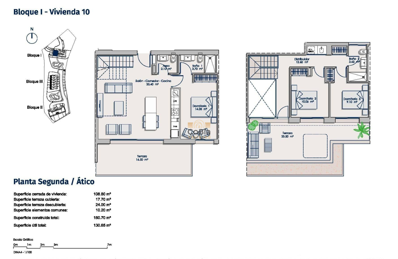 Nieuwbouw Woningen - Penthouse - Finestrat - Sierra Cortina
