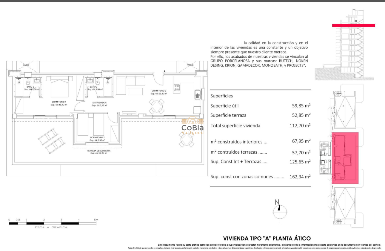 Nieuwbouw Woningen - Penthouse - Villajoyosa - Cala de Finestrat
