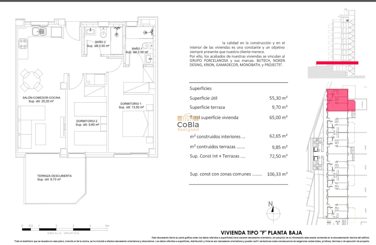 Nieuwbouw Woningen - Appartement - Villajoyosa - Cala de Finestrat