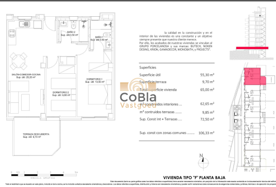 Nieuwbouw Woningen - Appartement - Villajoyosa - Cala de Finestrat