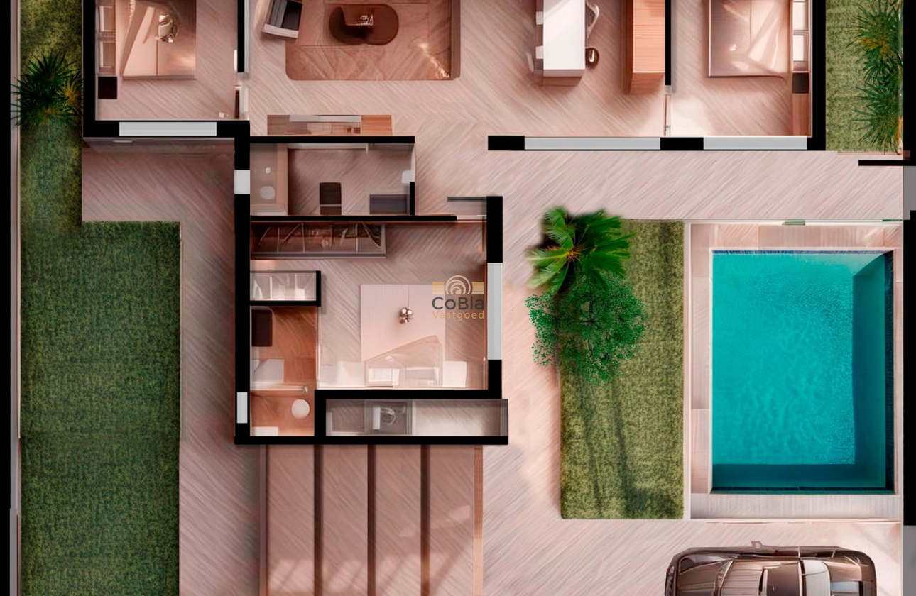 Nieuwbouw Woningen - Villa - Torre Pacheco - Roldán