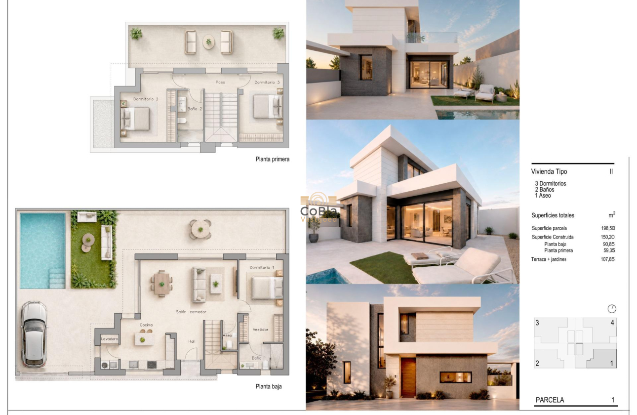 Nieuwbouw Woningen - Villa - Pilar de la Horadada - pueblo