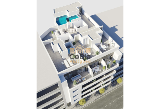 Nieuwbouw Woningen - Penthouse - Torrevieja - Center