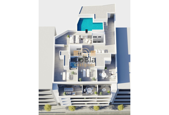 Nieuwbouw Woningen - Appartement - Torrevieja - Center