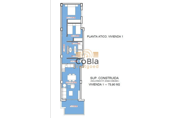 Nouvelle construction - Attique - Torrevieja - Playa El Acequión