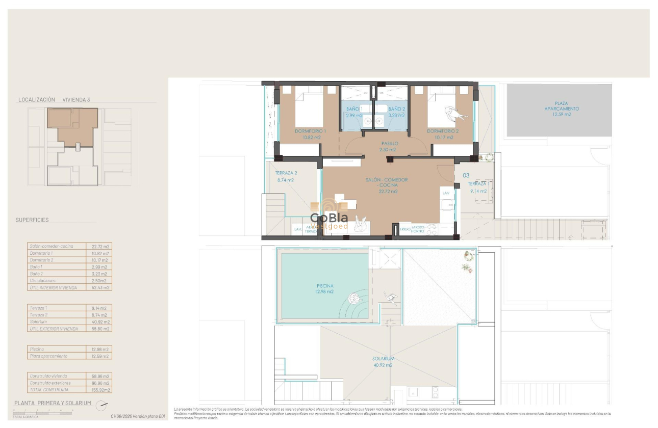 Nieuwbouw Woningen - Bungalow - San Pedro del Pinatar - Molino de Chirrete