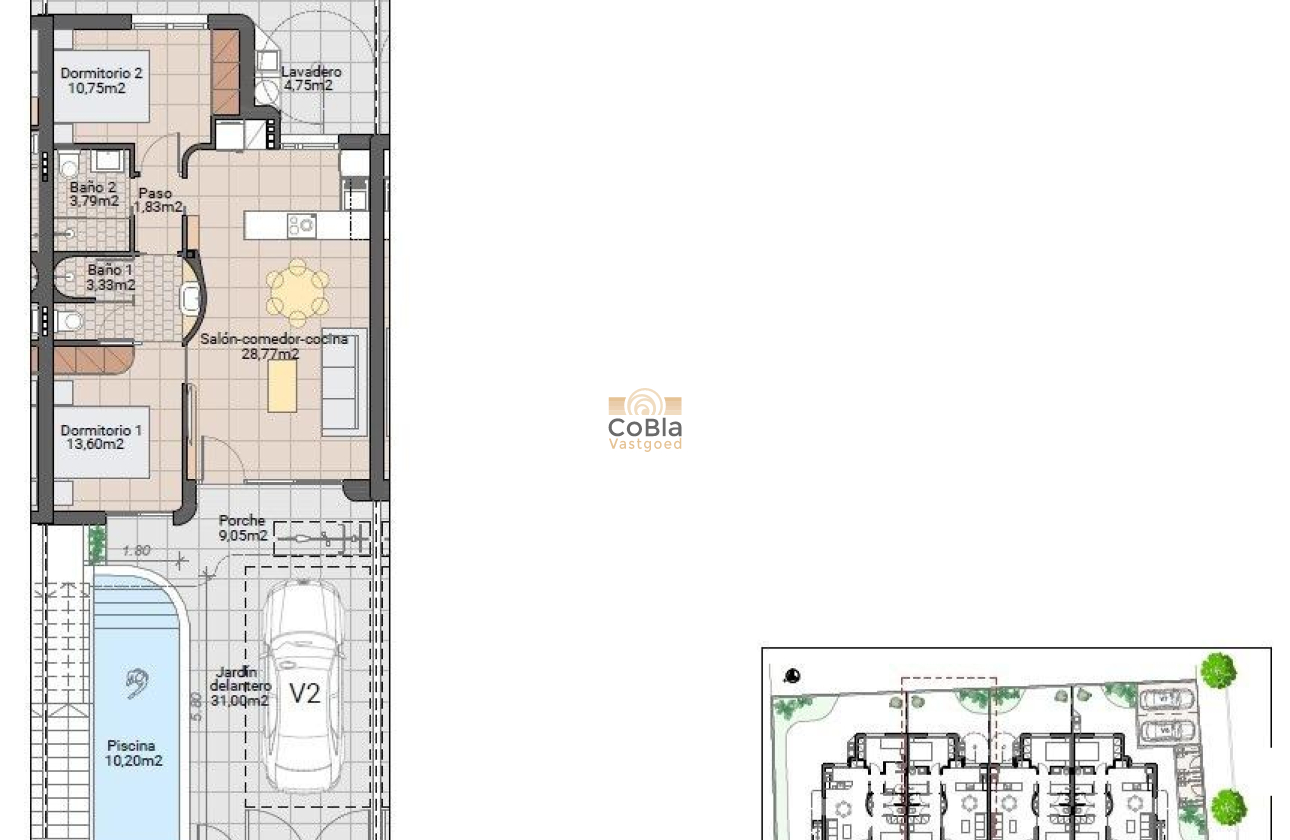 New Build - Bungalow - Pilar de la Horadada - pueblo