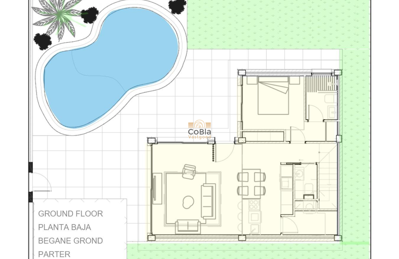 Nieuwbouw Woningen - Villa - Torre Pacheco - Roldán
