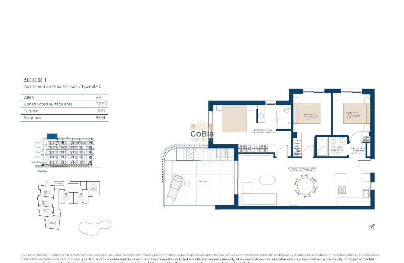 New Build - Penthouse - Banos y Mendigo - El Valle Golf