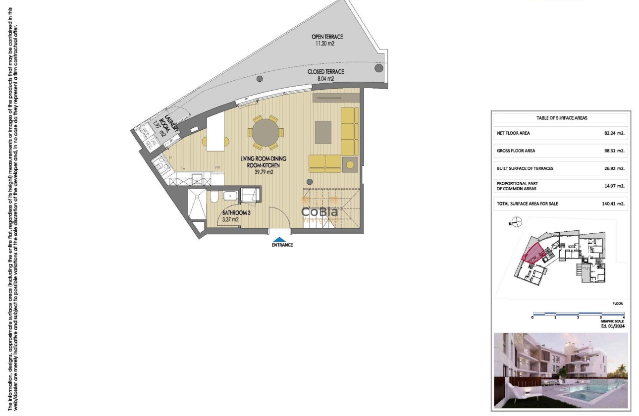 Neue Gebäude - Apartment - Jávea - Cala Blanca