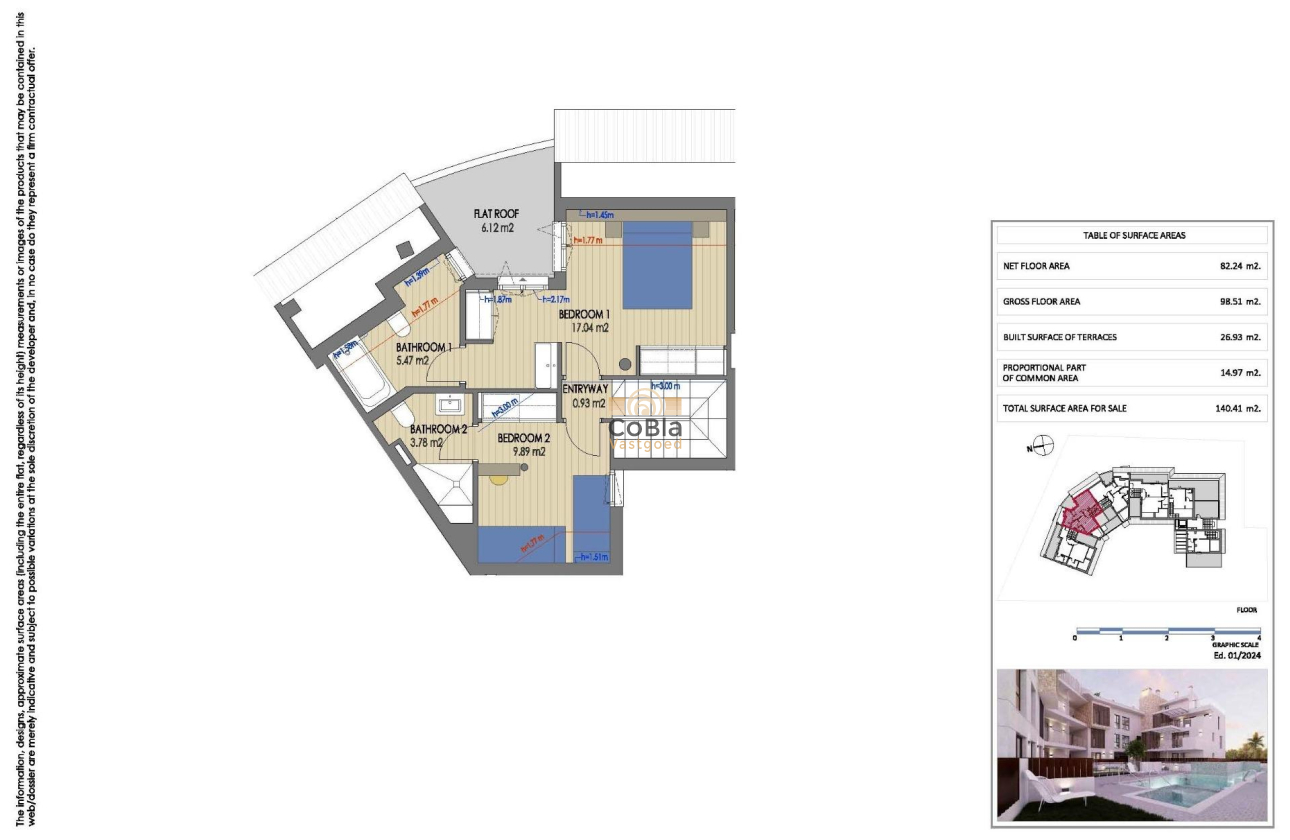 Neue Gebäude - Apartment - Jávea - Cala Blanca