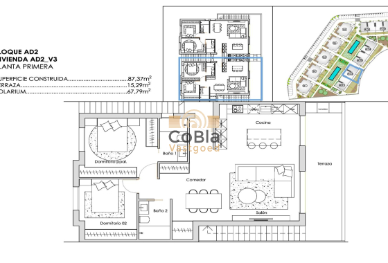 Nieuwbouw Woningen - Bungalow - Torre Pacheco - Santa Rosalía